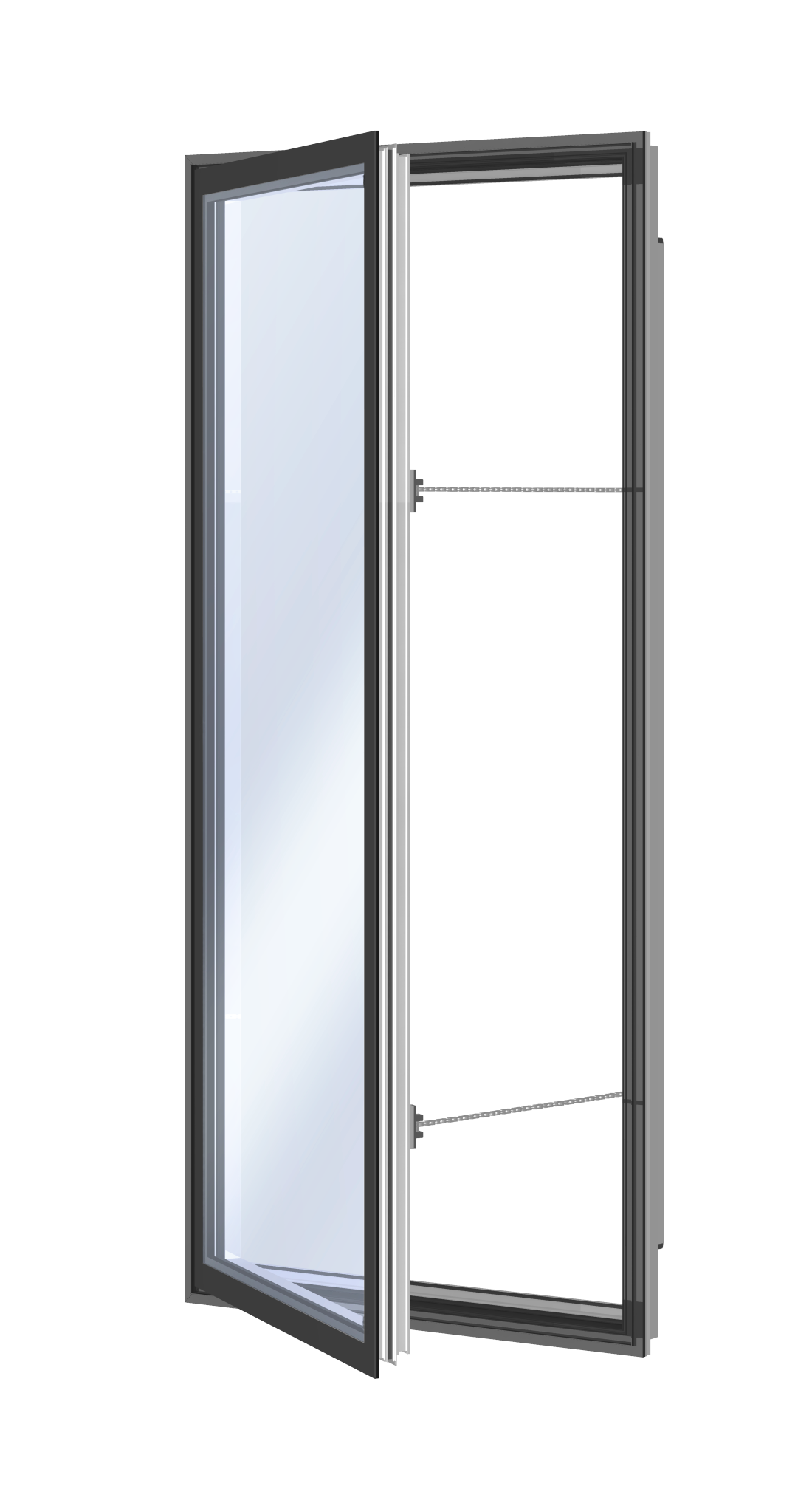 Lacker Fenster BigSwing Klapp-, Dreh und Kippfenster