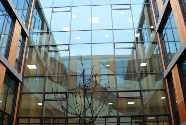 Forschungsgebauede Straubing BigAir Fassade