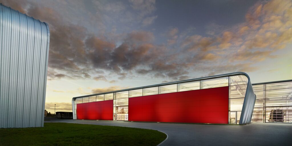 Freudenstadt ISE3 Lamellenfenster BigAir Fassade Freudenstadt ISE Lamellenfenster BigAir Fassade